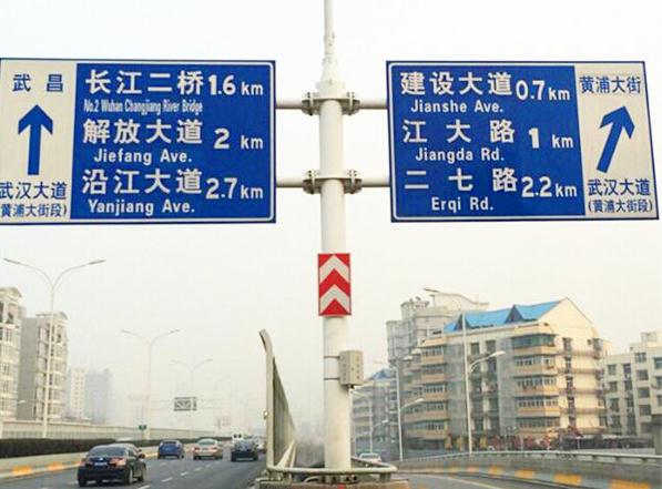 高速公路指示牌